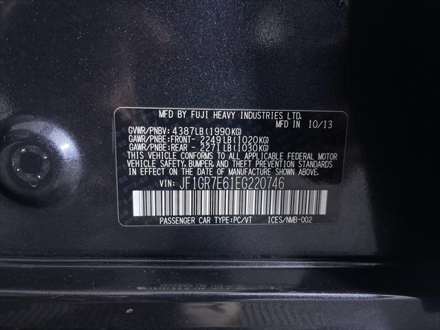used 2014 Subaru Impreza WRX car, priced at $12,600