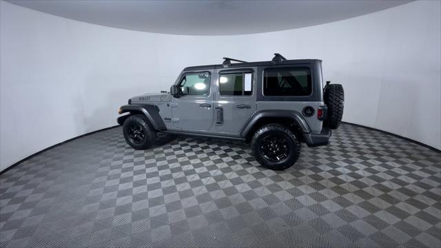 used 2021 Jeep Wrangler car, priced at $30,971