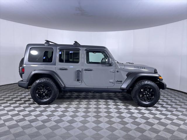 used 2021 Jeep Wrangler car, priced at $30,971