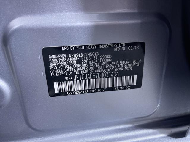 used 2013 Subaru Impreza car, priced at $8,700