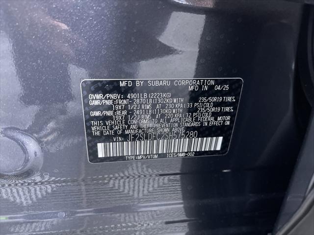 new 2025 Subaru Forester car, priced at $35,661