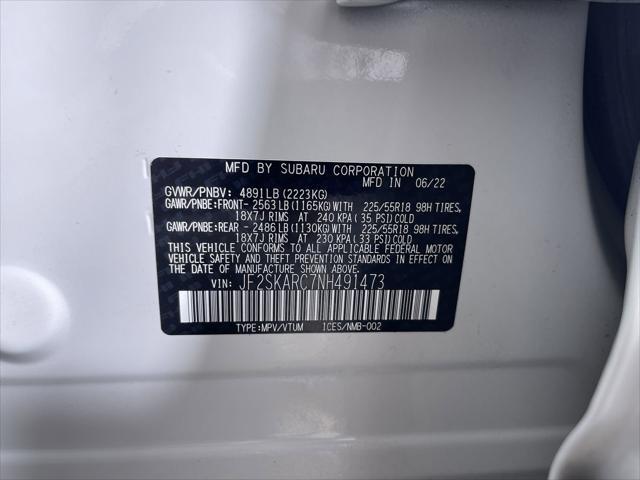 used 2022 Subaru Forester car, priced at $30,857