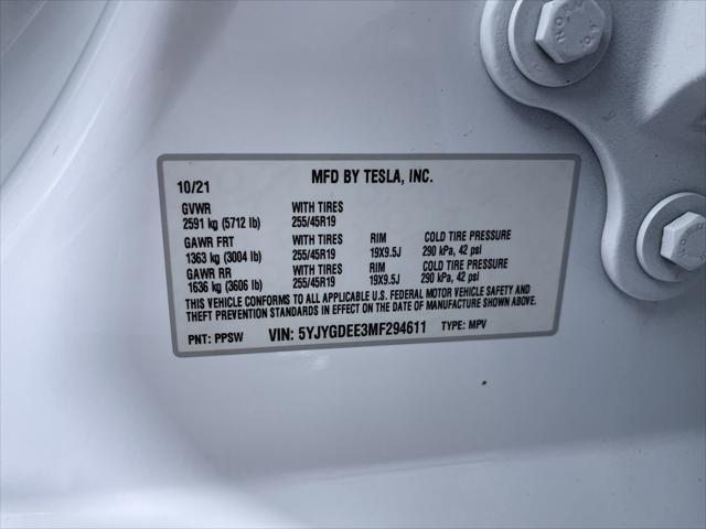 used 2021 Tesla Model Y car, priced at $29,585