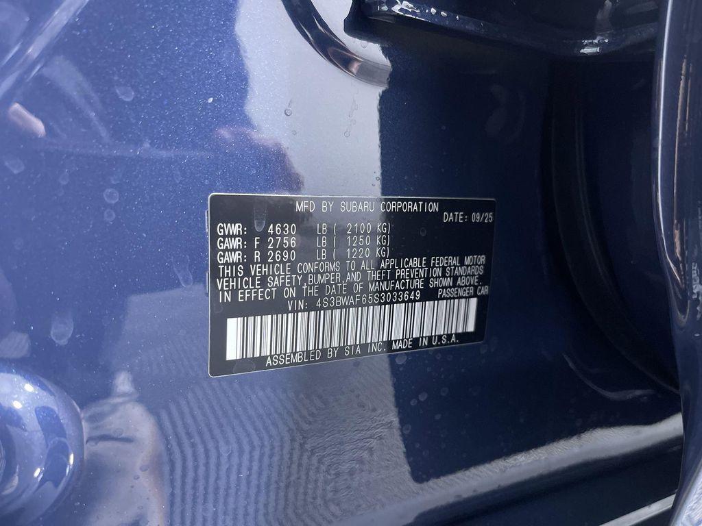 new 2025 Subaru Legacy car, priced at $32,440