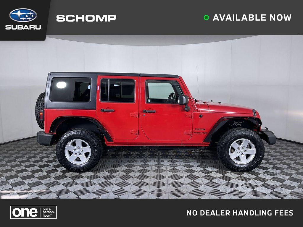 used 2018 Jeep Wrangler JK Unlimited car, priced at $19,991