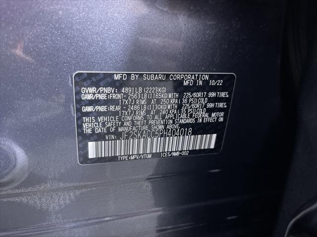 used 2023 Subaru Forester car, priced at $25,571