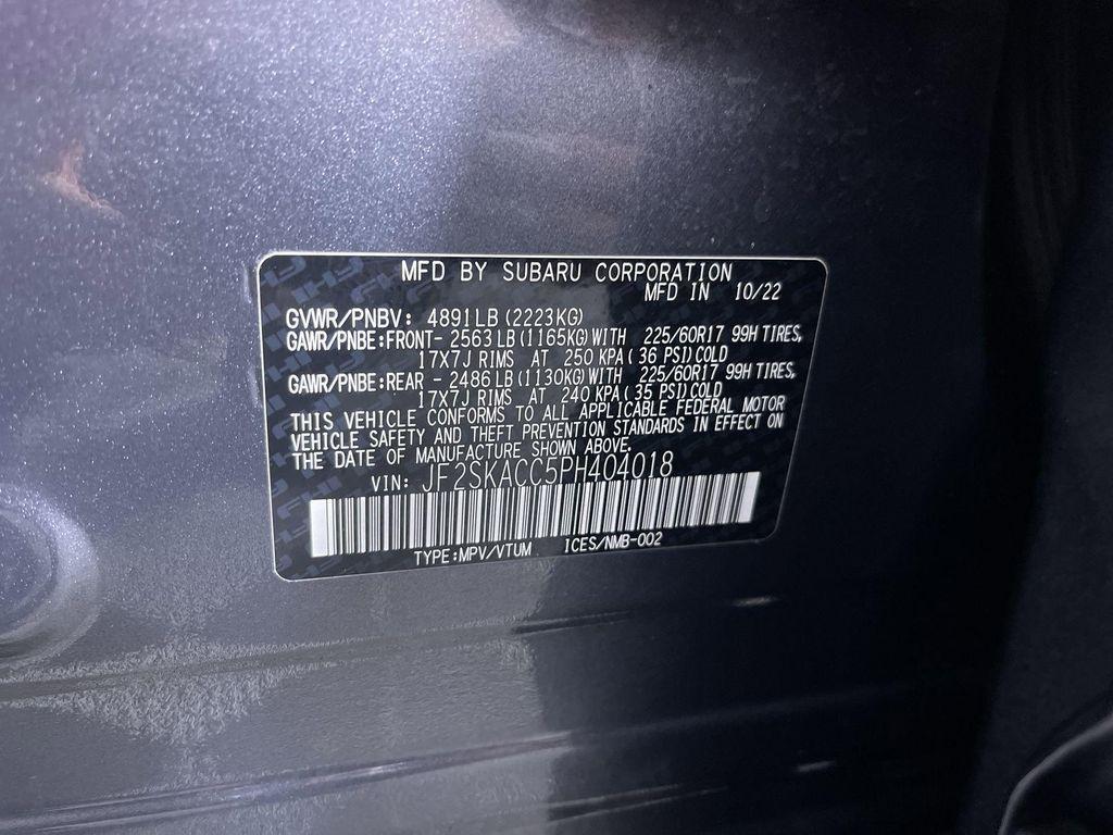 used 2023 Subaru Forester car, priced at $23,671