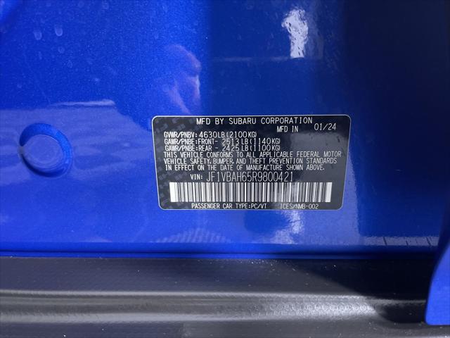 used 2024 Subaru WRX car, priced at $33,947