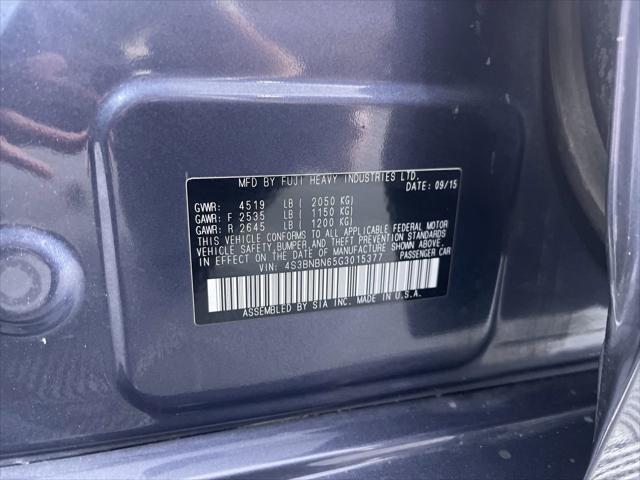 used 2016 Subaru Legacy car, priced at $15,971