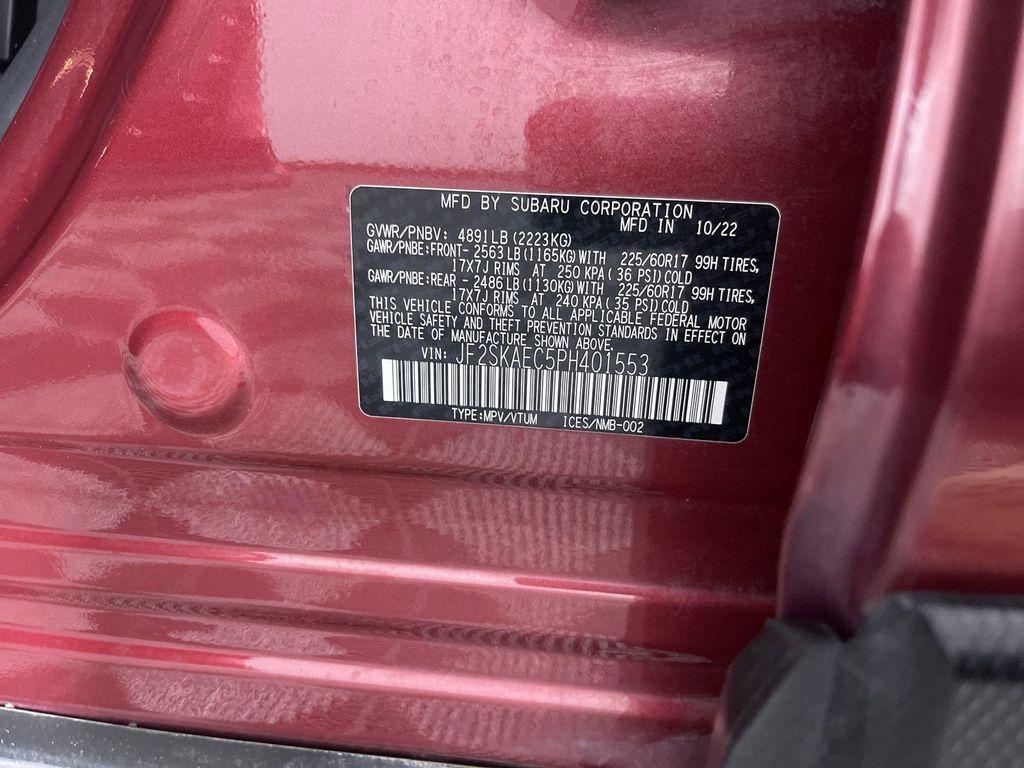 used 2023 Subaru Forester car, priced at $25,343