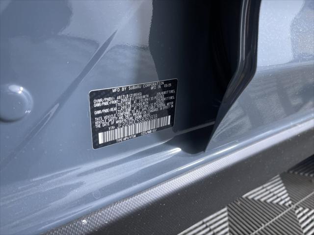 new 2025 Subaru Crosstrek car, priced at $27,452