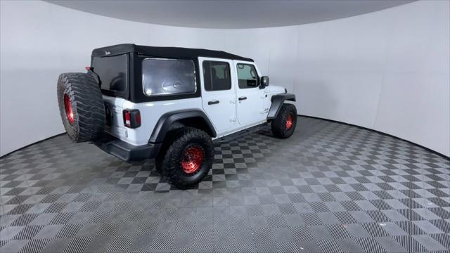 used 2019 Jeep Wrangler Unlimited car, priced at $20,987