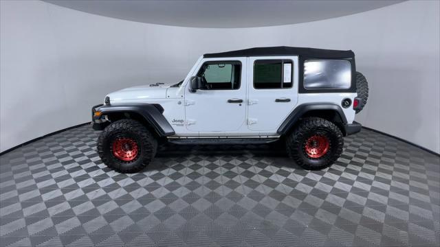 used 2019 Jeep Wrangler Unlimited car, priced at $20,987