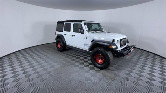 used 2019 Jeep Wrangler Unlimited car, priced at $20,987