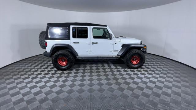 used 2019 Jeep Wrangler Unlimited car, priced at $20,987