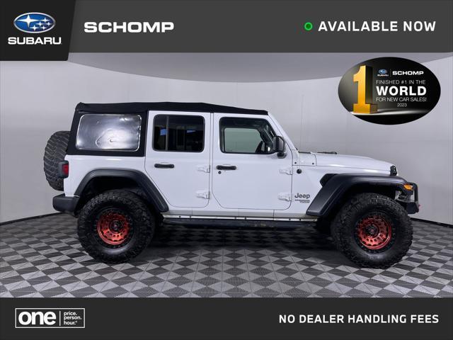 used 2019 Jeep Wrangler Unlimited car, priced at $20,987