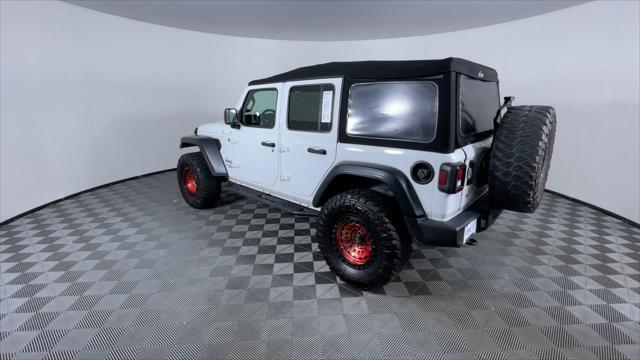 used 2019 Jeep Wrangler Unlimited car, priced at $20,987