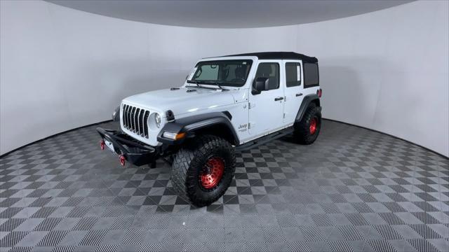 used 2019 Jeep Wrangler Unlimited car, priced at $20,987