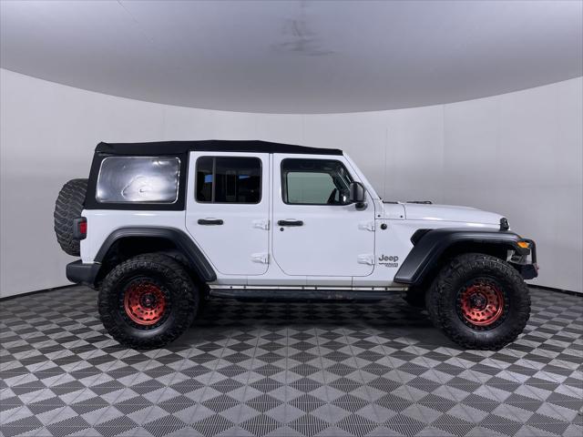 used 2019 Jeep Wrangler Unlimited car, priced at $20,987