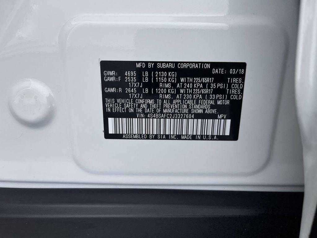 used 2018 Subaru Outback car, priced at $17,971