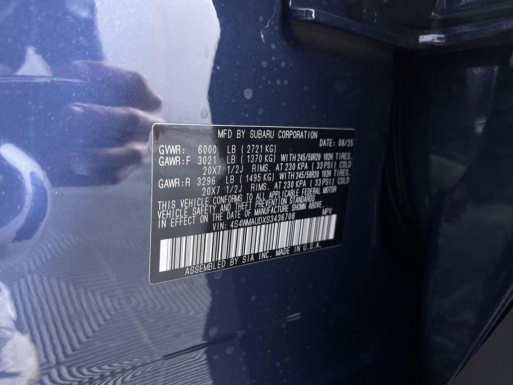 new 2025 Subaru Ascent car, priced at $49,940