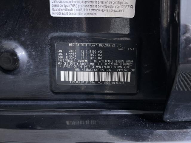 used 2011 Subaru Legacy car, priced at $8,900