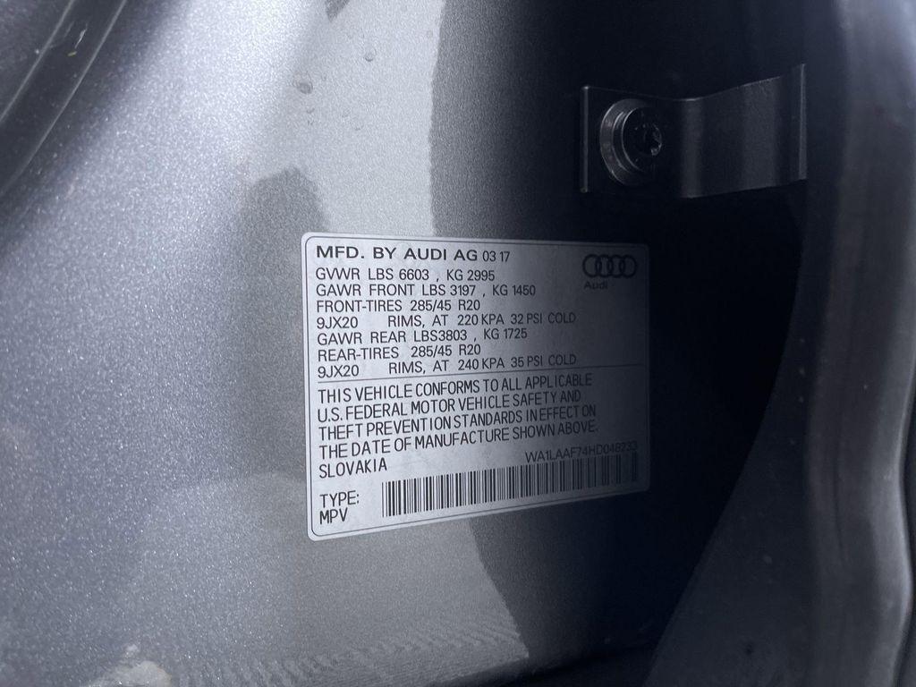 used 2017 Audi Q7 car, priced at $16,971