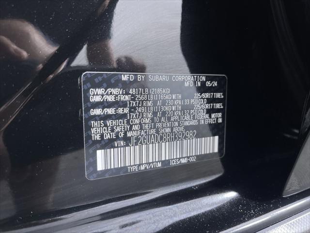 used 2024 Subaru Crosstrek car, priced at $27,671