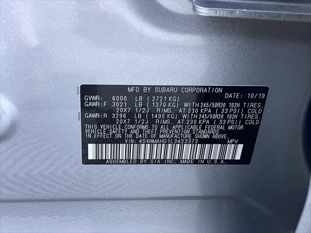 used 2020 Subaru Ascent car, priced at $28,921
