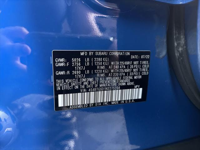 used 2022 Subaru Outback car, priced at $33,981