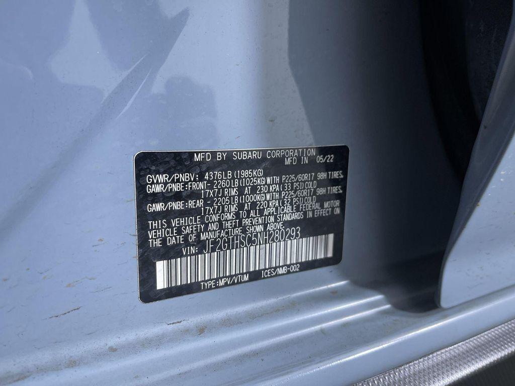 used 2022 Subaru Crosstrek car, priced at $26,972