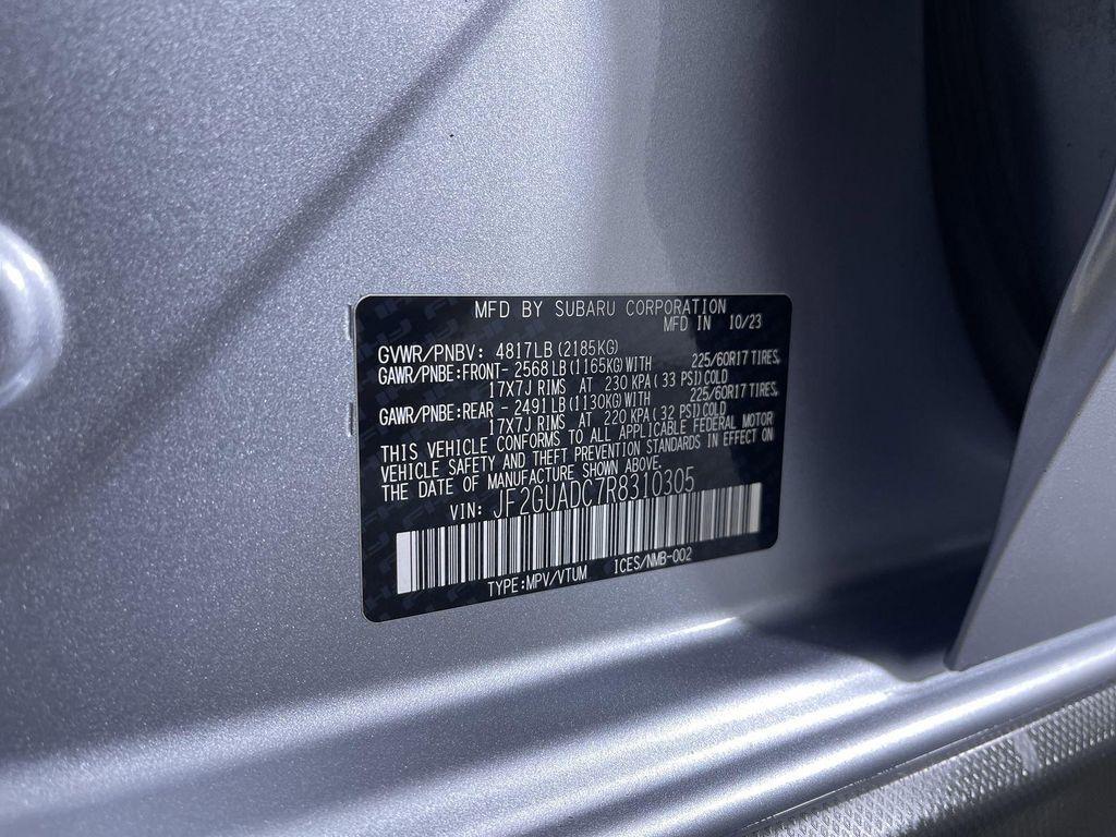 used 2024 Subaru Crosstrek car, priced at $22,771