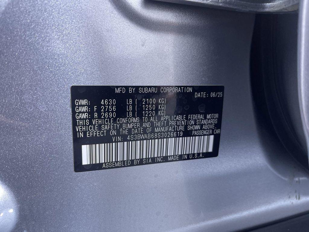 new 2025 Subaru Legacy car, priced at $28,226