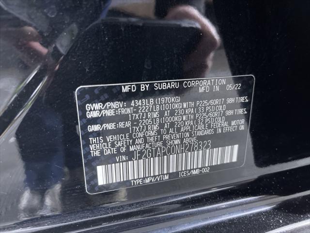 used 2022 Subaru Crosstrek car, priced at $26,366