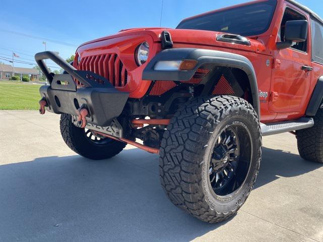 used 2018 Jeep Wrangler car, priced at $21,995