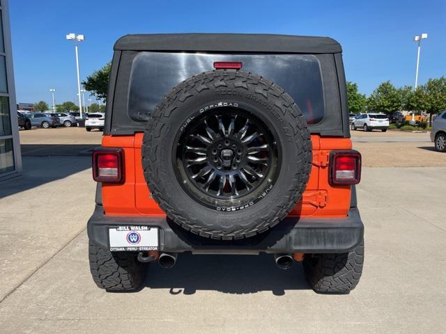 used 2018 Jeep Wrangler car, priced at $21,995