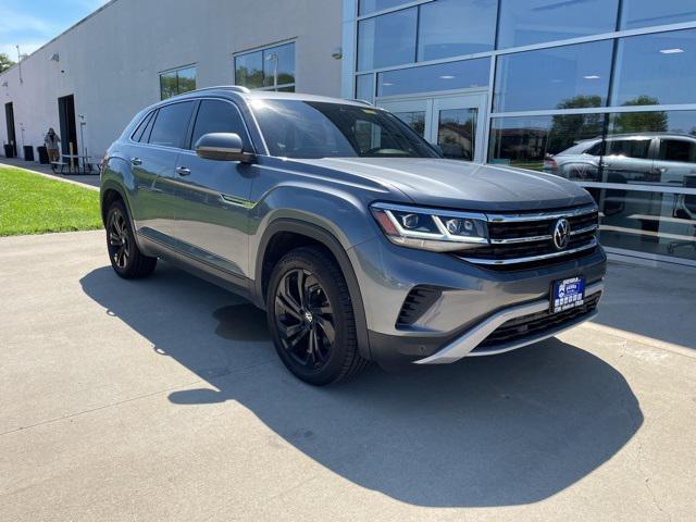 used 2021 Volkswagen Atlas Cross Sport car, priced at $24,899