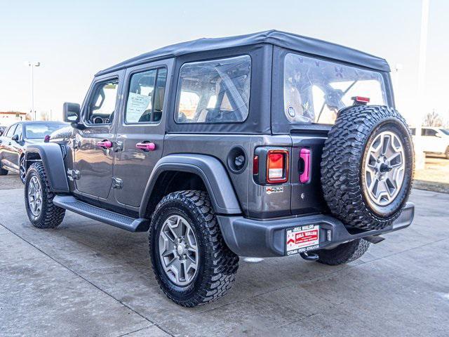 used 2021 Jeep Wrangler Unlimited car, priced at $27,495