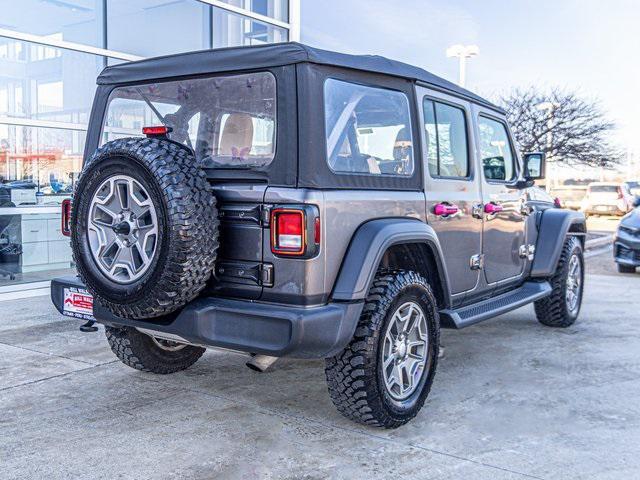 used 2021 Jeep Wrangler Unlimited car, priced at $27,495