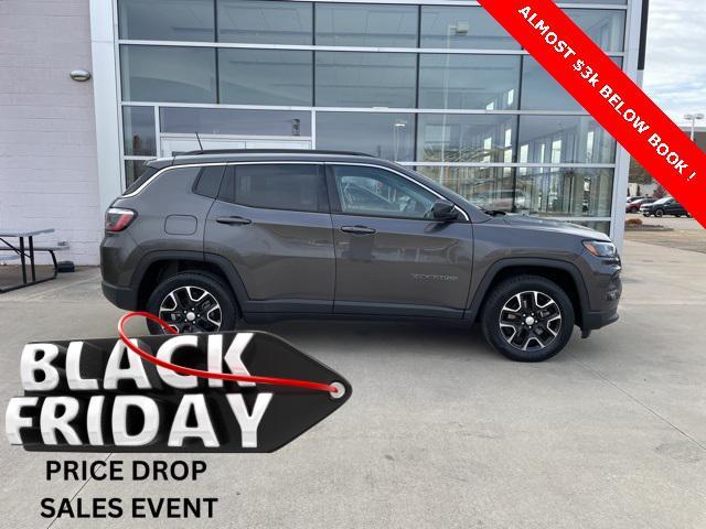 used 2022 Jeep Compass car, priced at $18,976
