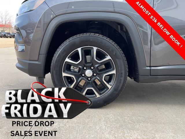used 2022 Jeep Compass car, priced at $18,976