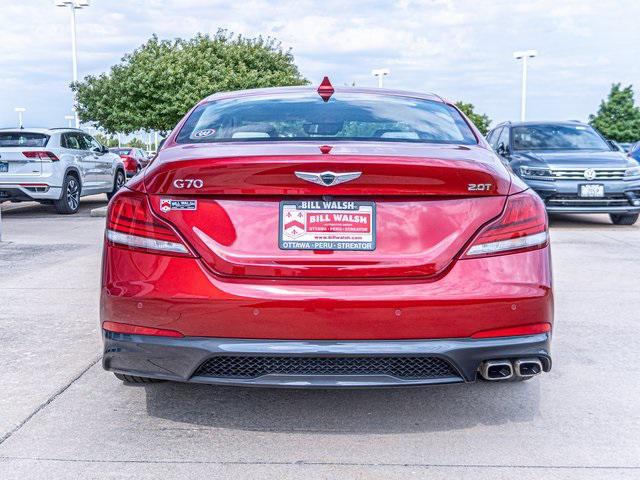 used 2021 Genesis G70 car, priced at $25,495