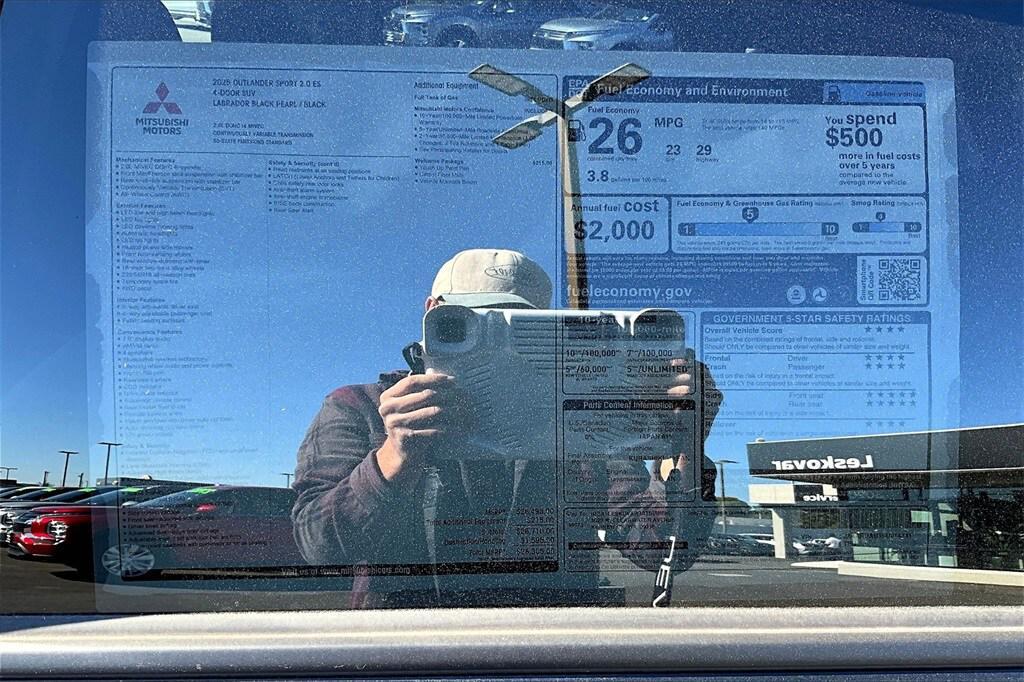 new 2025 Mitsubishi Outlander Sport car, priced at $23,998