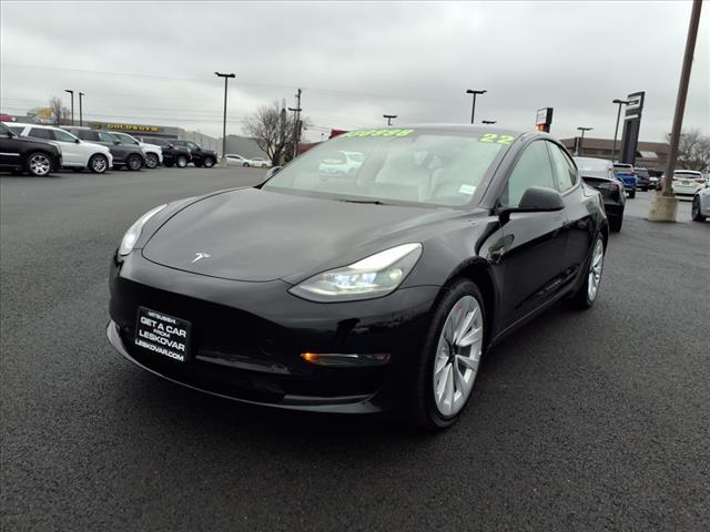 used 2022 Tesla Model 3 car, priced at $29,998