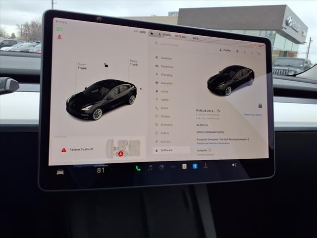 used 2022 Tesla Model 3 car, priced at $29,998