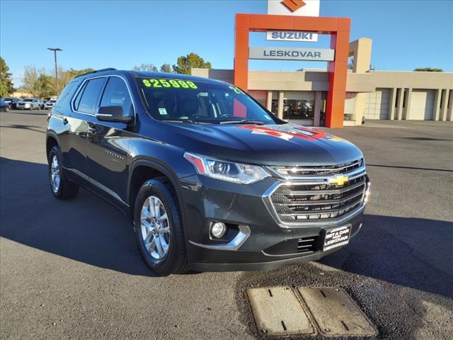 used 2021 Chevrolet Traverse car, priced at $23,998