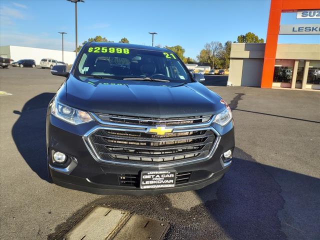 used 2021 Chevrolet Traverse car, priced at $23,998