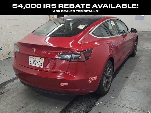 used 2018 Tesla Model 3 car, priced at $13,998