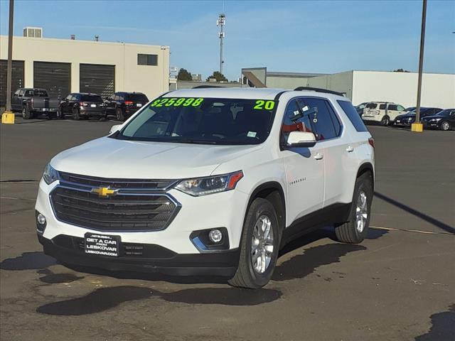 used 2020 Chevrolet Traverse car, priced at $23,998