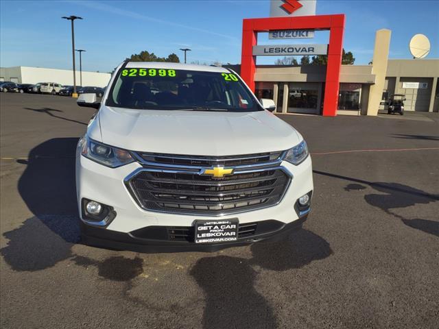 used 2020 Chevrolet Traverse car, priced at $23,998